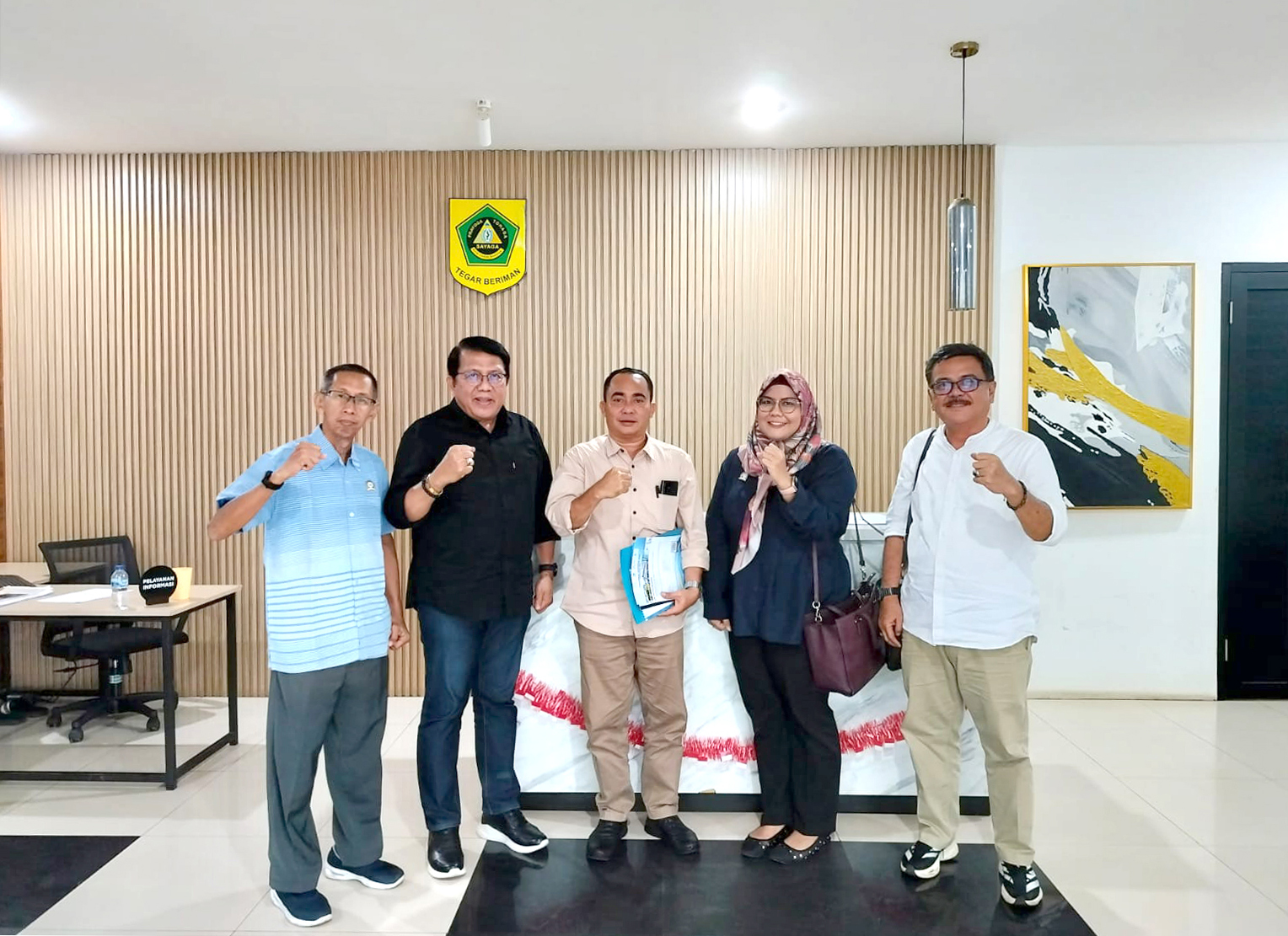 Audiensi ke Kantor Dispora Kabupaten Bogor dalam rangka kerjasama Program Pendidikan